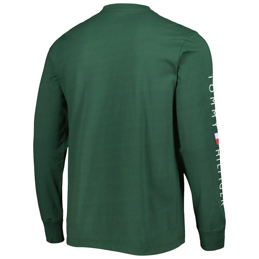 Green Bay Packers Tommy Hilfiger Peter Team Long Sleeve T-Shirt - Green - NFL