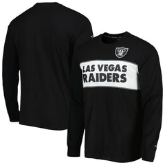 Las Vegas Raiders Tommy Hilfiger Peter Team Long Sleeve T-Shirt - Black - NFL