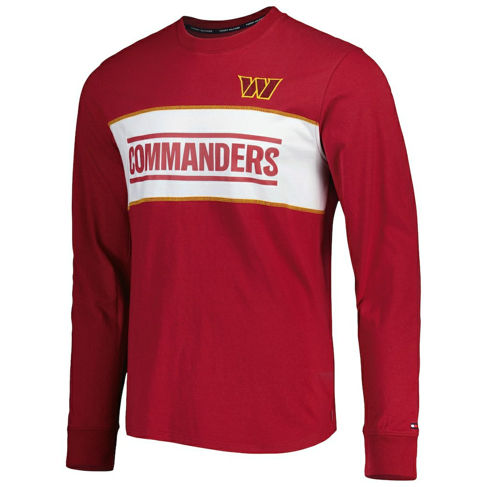 Washington Commanders Tommy Hilfiger Peter Team Long Sleeve T-Shirt - Burgundy - NFL