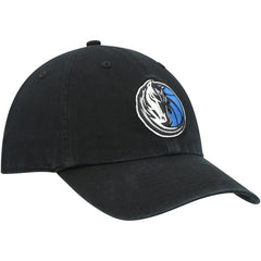 47 brand Dallas Mavericks '47 Core Logo Clean Up Adjustable Hat Black
