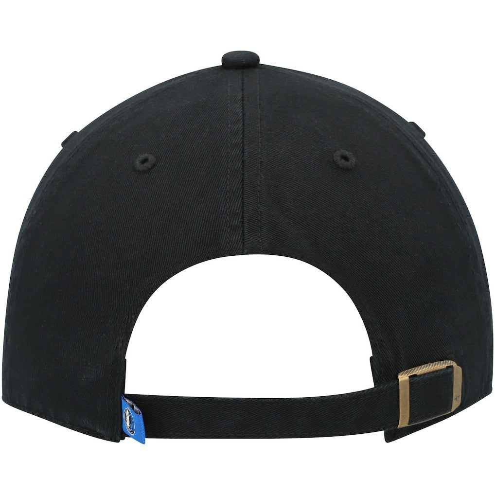47 brand Dallas Mavericks '47 Core Logo Clean Up Adjustable Hat Black