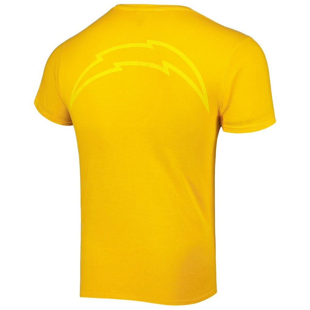 Los Angeles Chargers '47 Fast Track Tonal Highlight T-Shirt - Gold - 47 brand