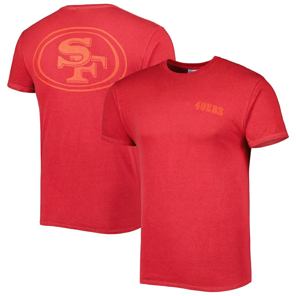 San Francisco 49ers '47 Fast Track Tonal Highlight T-Shirt - Scarlet - 47 brand