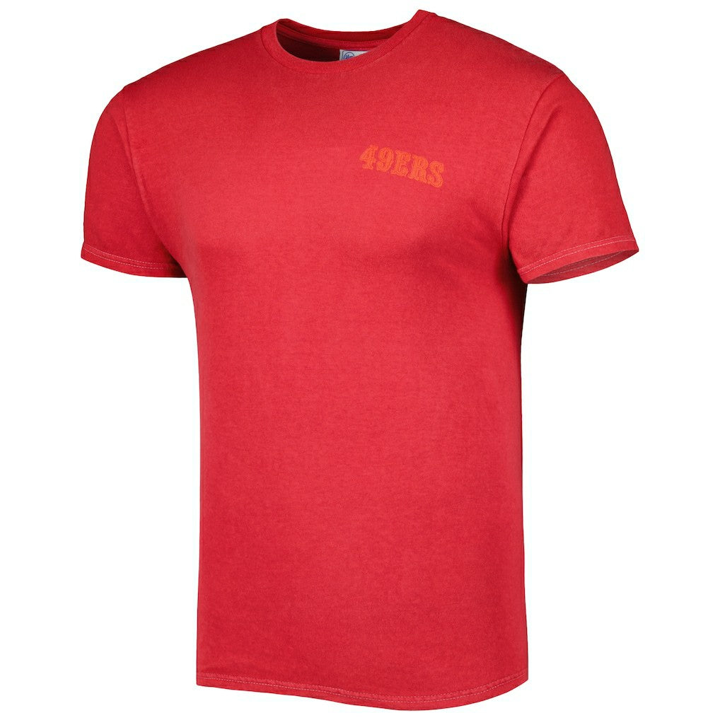 San Francisco 49ers '47 Fast Track Tonal Highlight T-Shirt - Scarlet - 47 brand