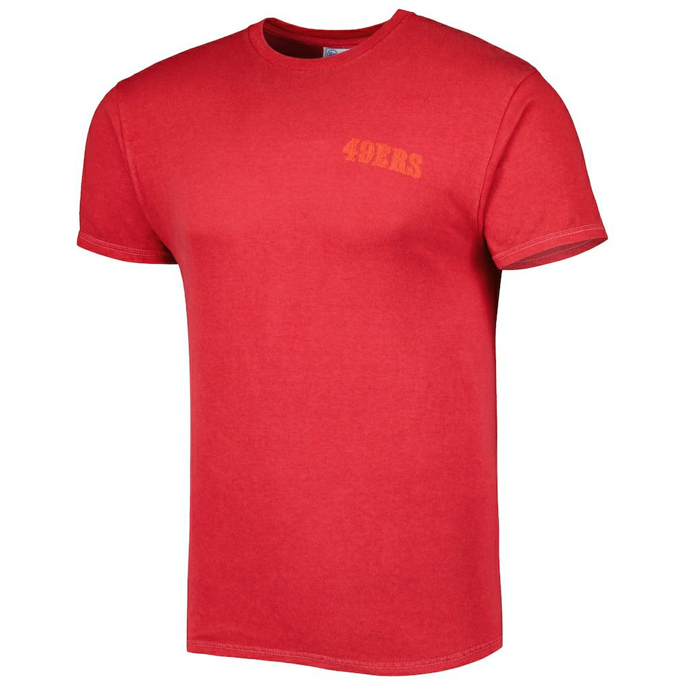San Francisco 49ers '47 Fast Track Tonal Highlight T-Shirt - Scarlet - 47 brand