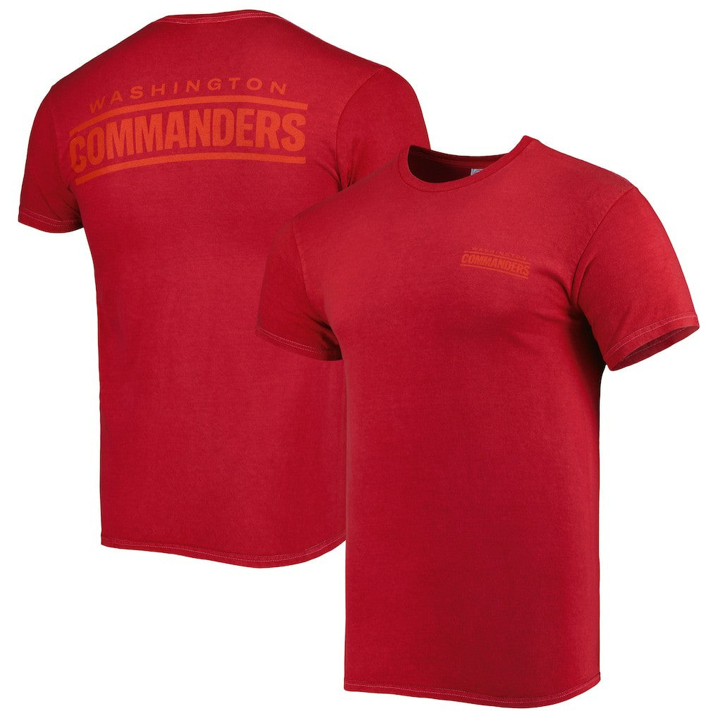 Washington Commanders '47 Fast Track Tonal Highlight T-Shirt - Red - 47 brand