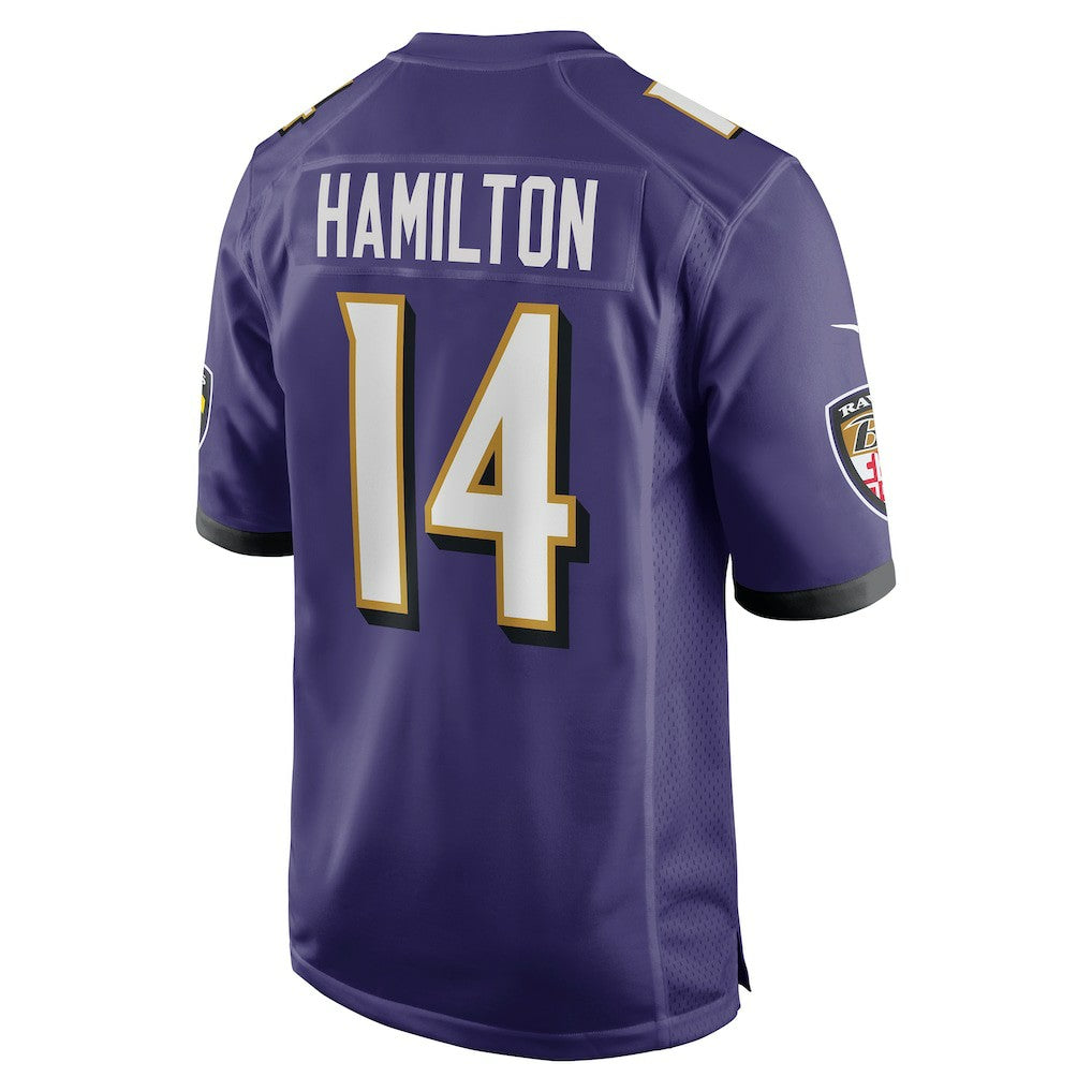 Kyle Hamilton Baltimore Ravens Player Game Jersey - Purple - Nike