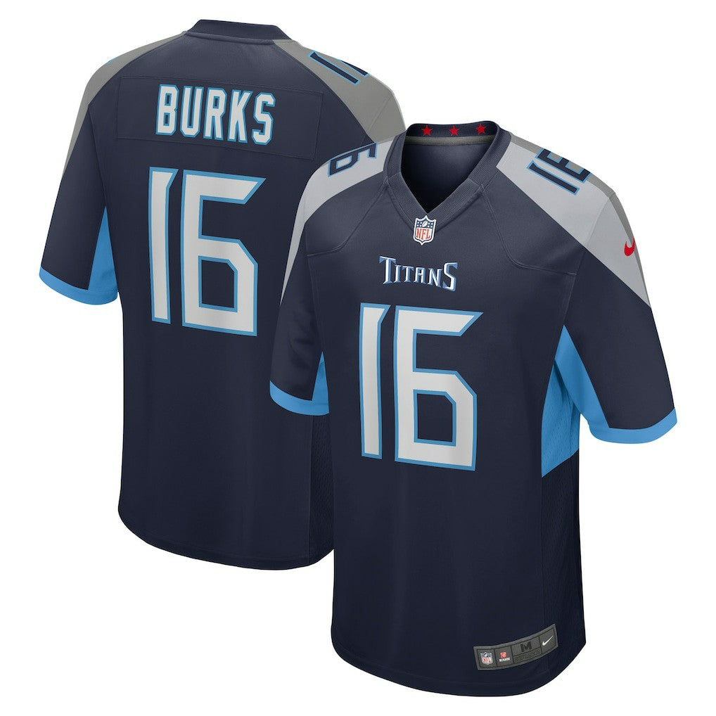 Treylon Burks Tennessee Titans Player Game Jersey - Navy - Nike