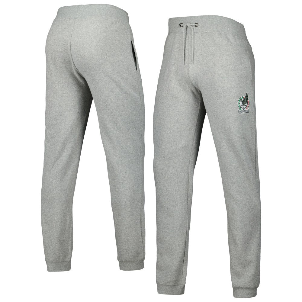 Mexico National Team Logo Sweatpants Heathered Gray