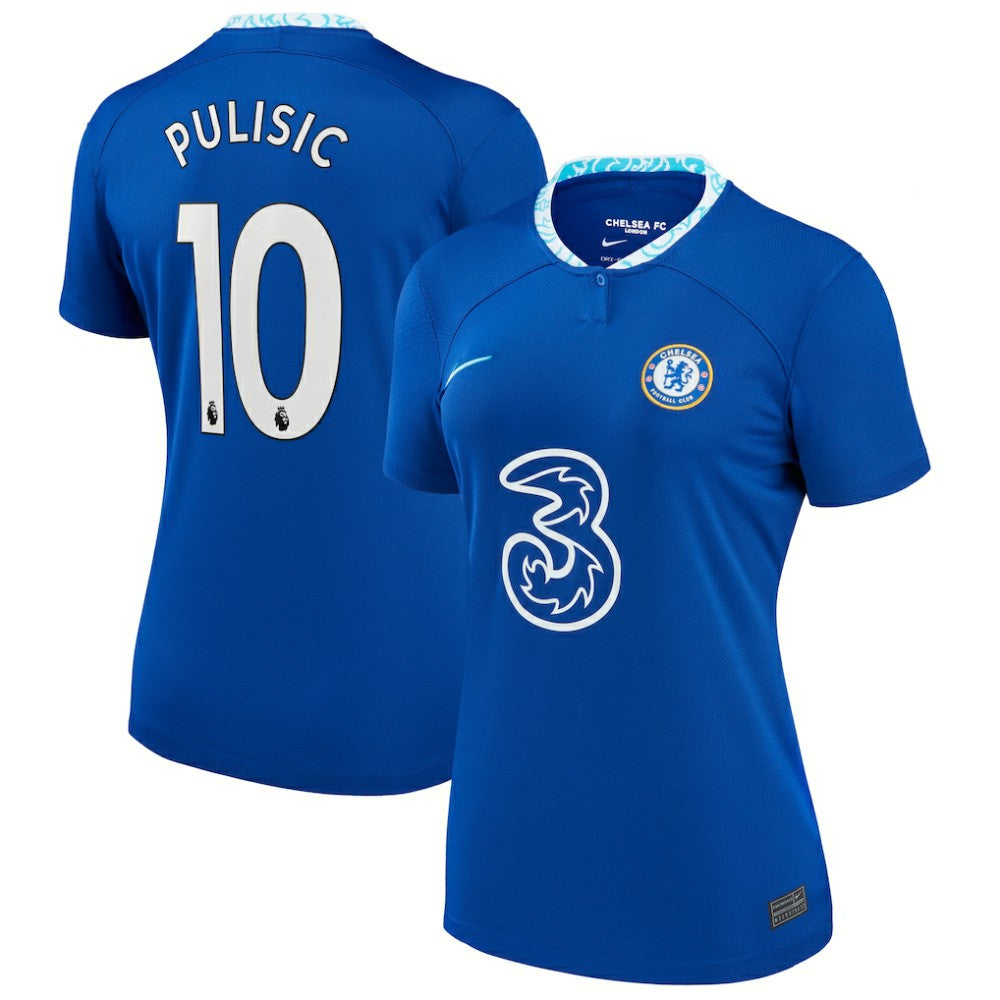 Nike - Christian Pulisic Chelsea Women's 2022/23 Home Replica Jersey - Blue