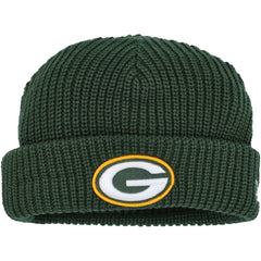 Green Bay Packers New Era Fisherman Skully Cuffed Knit Hat - Green - NFL