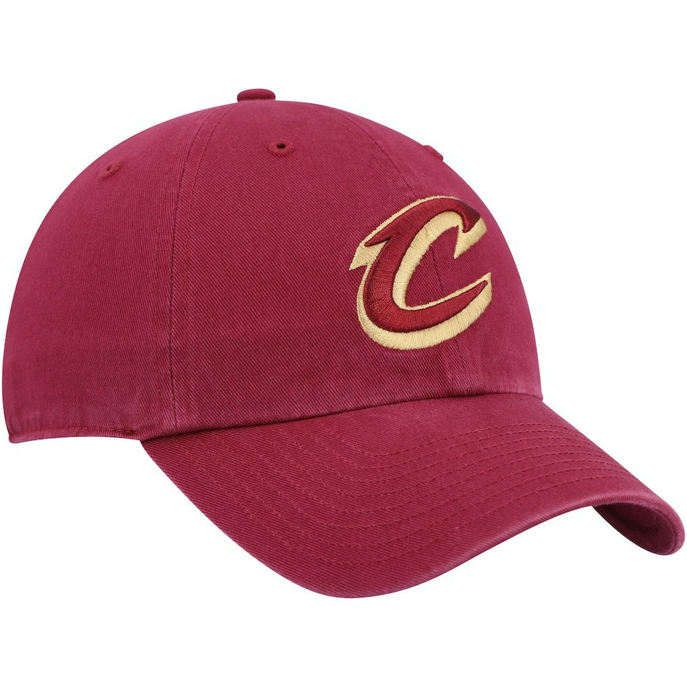 47 brand Cleveland Cavaliers '47 Core Logo Clean Up Adjustable Hat Wine