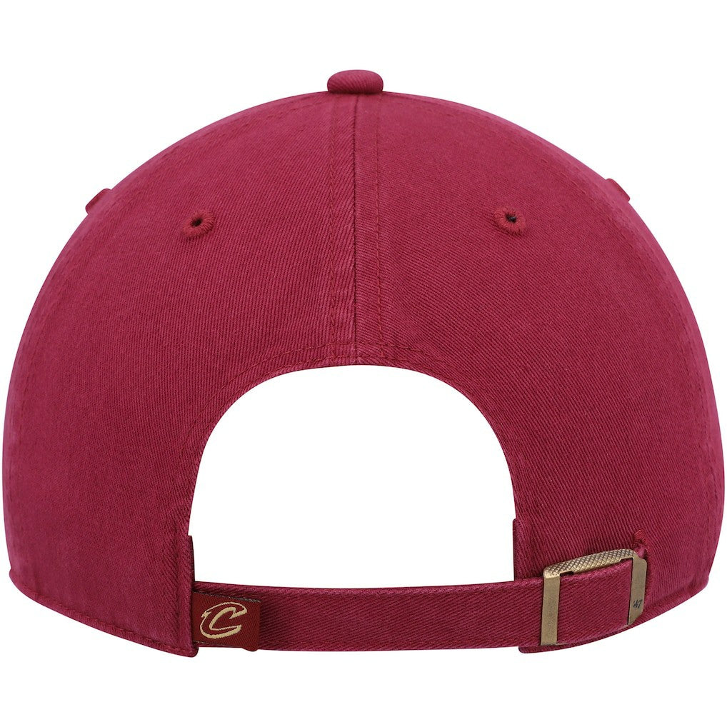 47 brand Cleveland Cavaliers '47 Core Logo Clean Up Adjustable Hat Wine
