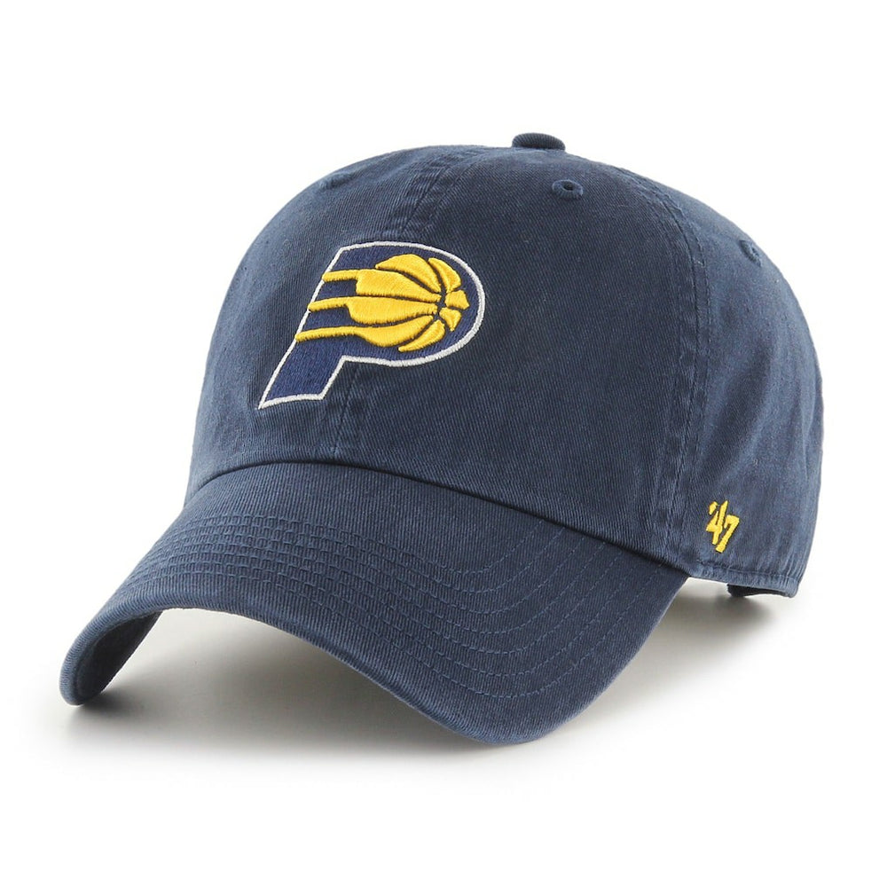 47 brand Indiana Pacers '47 Core Logo Clean Up Adjustable Hat Navy