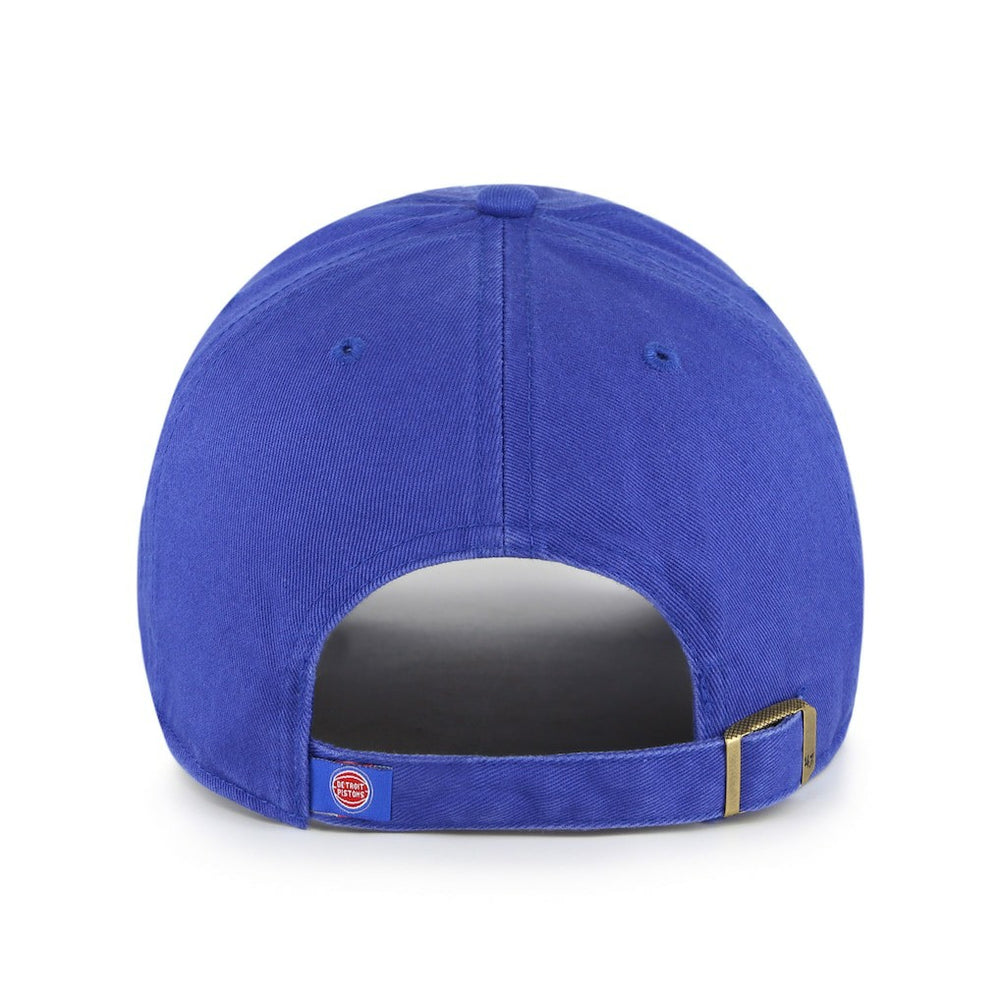 47 brand Detroit Pistons '47 Core Logo Clean Up Adjustable Hat Royal