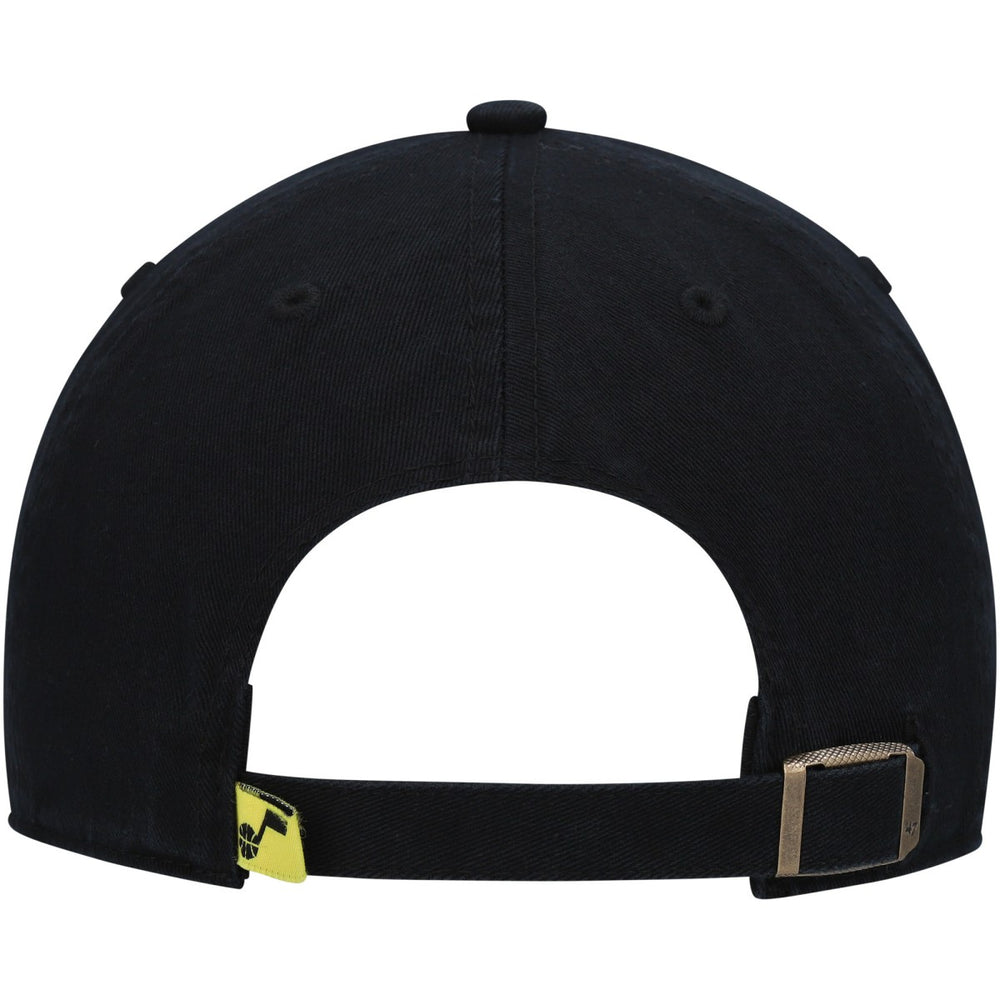 47 brand Utah Jazz '47 Core Logo Clean Up Adjustable Hat Black