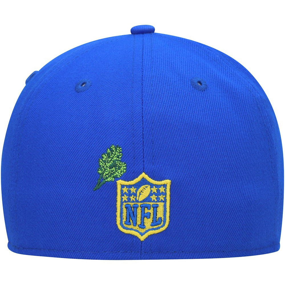 Los Angeles Rams New Era Stateview 59FIFTY Fitted Hat - Royal - NFL