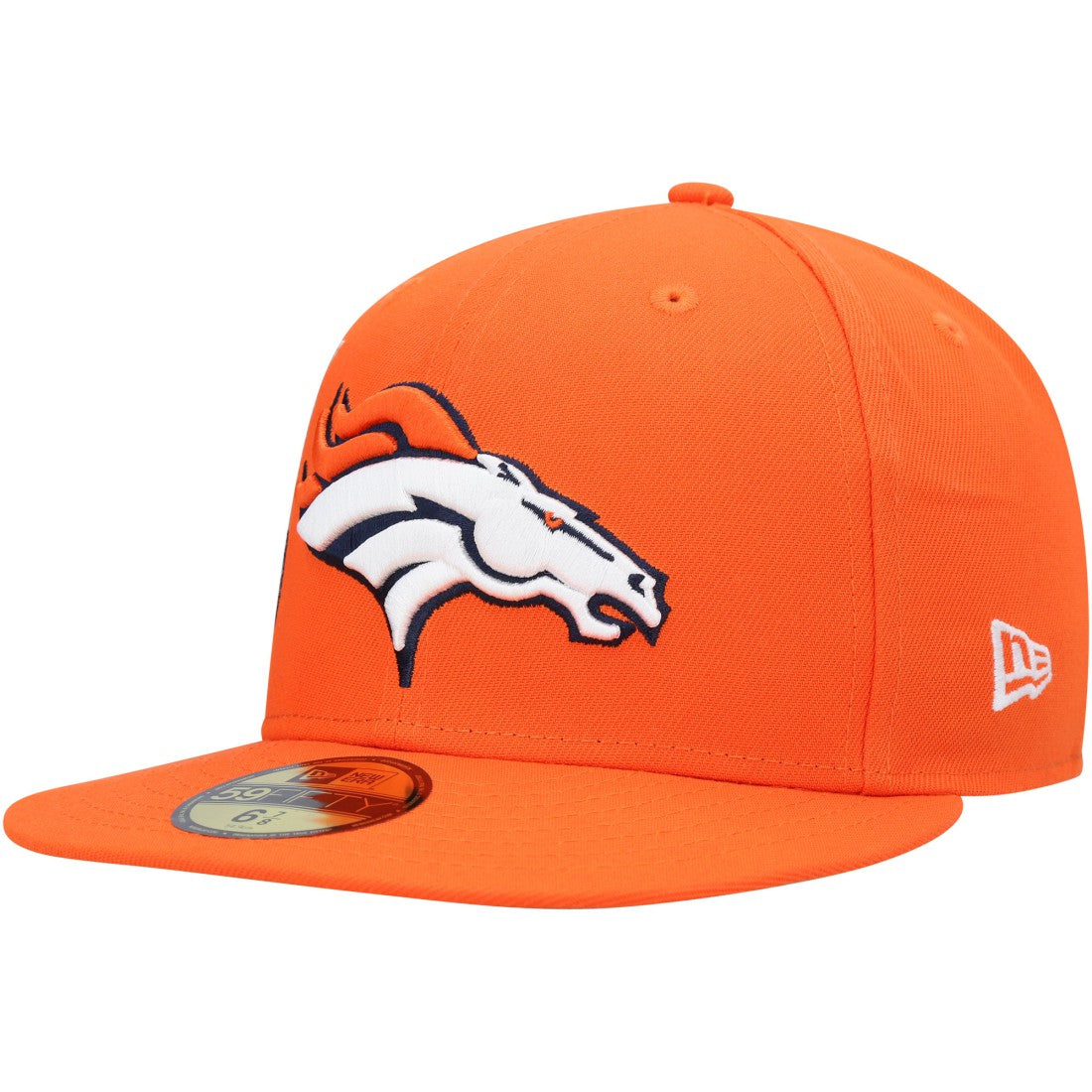Denver Broncos New Era Stateview 59FIFTY Fitted Hat - Orange - NFL