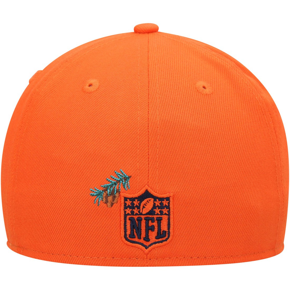 Denver Broncos New Era Stateview 59FIFTY Fitted Hat - Orange - NFL
