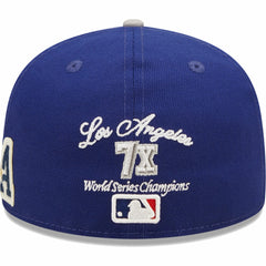 Los Angeles Dodgers New Era 2020 World Series Champions  Letterman 59FIFTY Fitted Hat Outlet