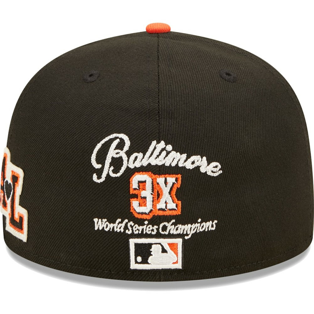 Baltimore Orioles New Era 1983 World Series Champions  Letterman 59FIFTY Fitted Hat Online