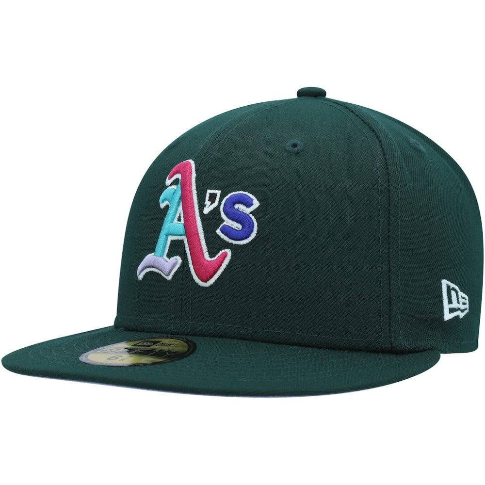 Athletics New Era 1989 World Series Polar Lights 59FIFTY Fitted Hat Sale