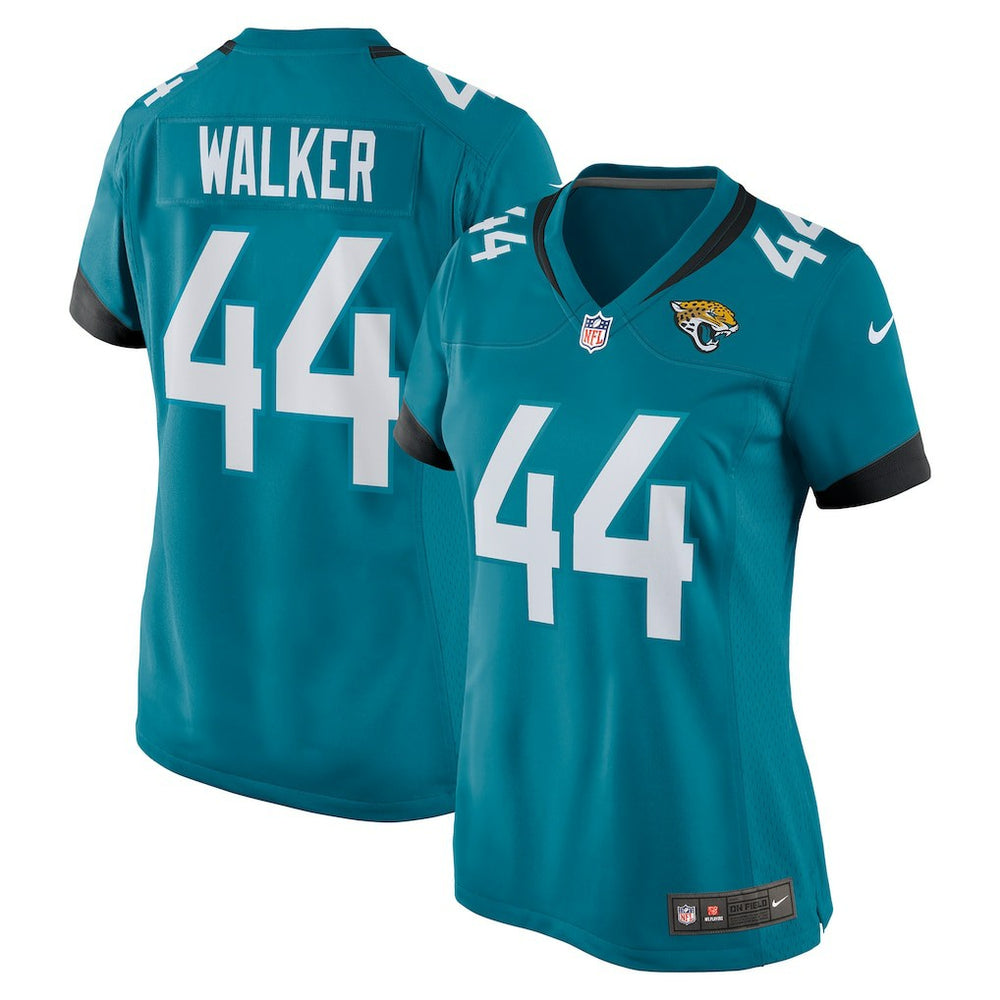 Travon Walker Jacksonville Jaguars Women's Player Jersey - Teal - Nike