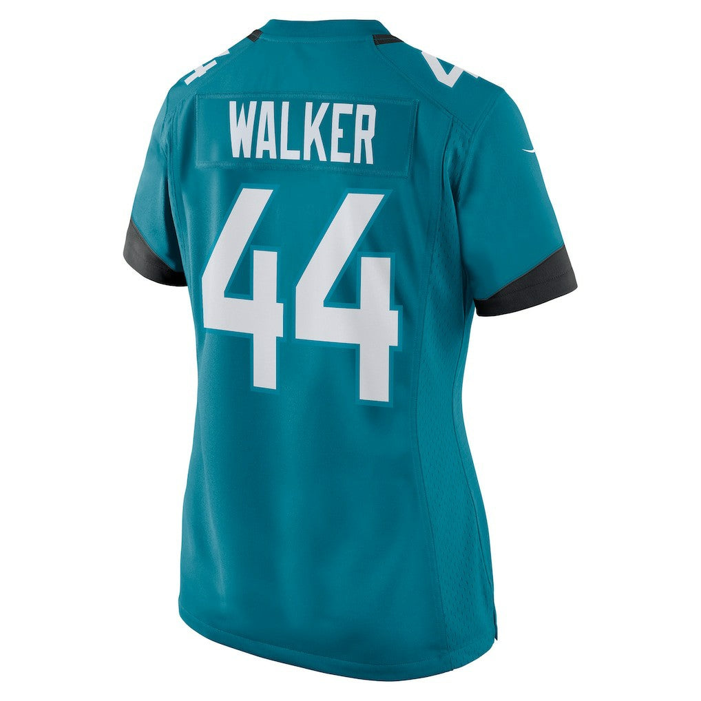 Travon Walker Jacksonville Jaguars Women's Player Jersey - Teal - Nike
