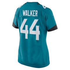 Travon Walker Jacksonville Jaguars Women's Player Jersey - Teal - Nike