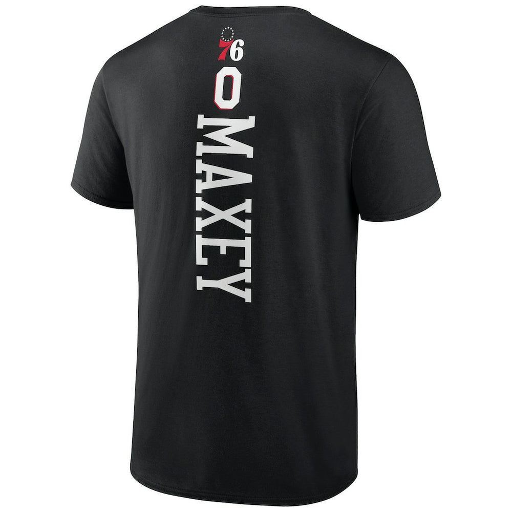 Tyrese Maxey Philadelphia 76ers Playmaker T-Shirt Black