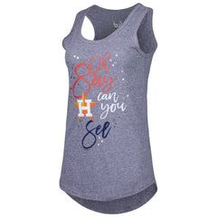 Houston Astros Touch Women's Americana Tri-Blend Racerback Tank Top Sale