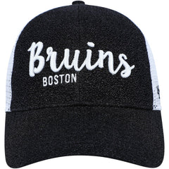 Boston Bruins '47 Women's Encore MVP Trucker Snapback Hat - Black/White | 47 brand discount