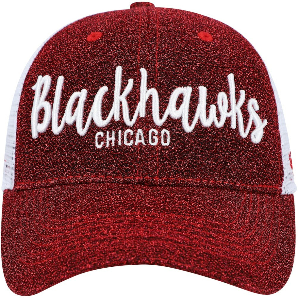 Chicago Blackhawks '47 Women's Encore MVP Trucker Snapback Hat - Red/White | 47 brand online