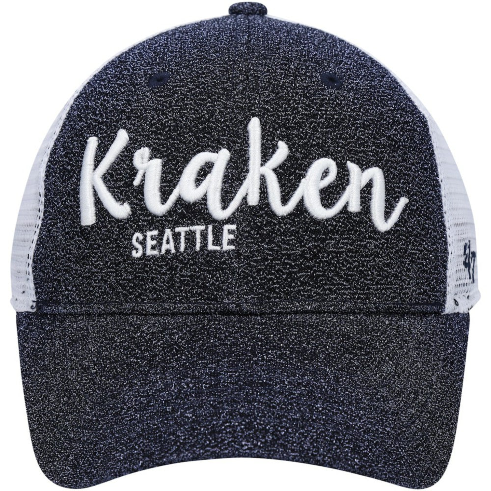 Seattle Kraken '47 Women's Encore MVP Trucker Snapback Hat - Navy/ | 47 brand Lifestyle