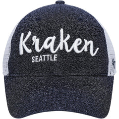 Seattle Kraken '47 Women's Encore MVP Trucker Snapback Hat - Navy/ | 47 brand Lifestyle