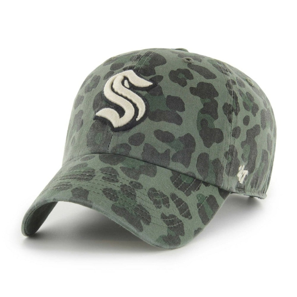 Seattle Kraken '47 Women's Bagheera Clean Up Adjustable Hat - Green | 47 brand sale