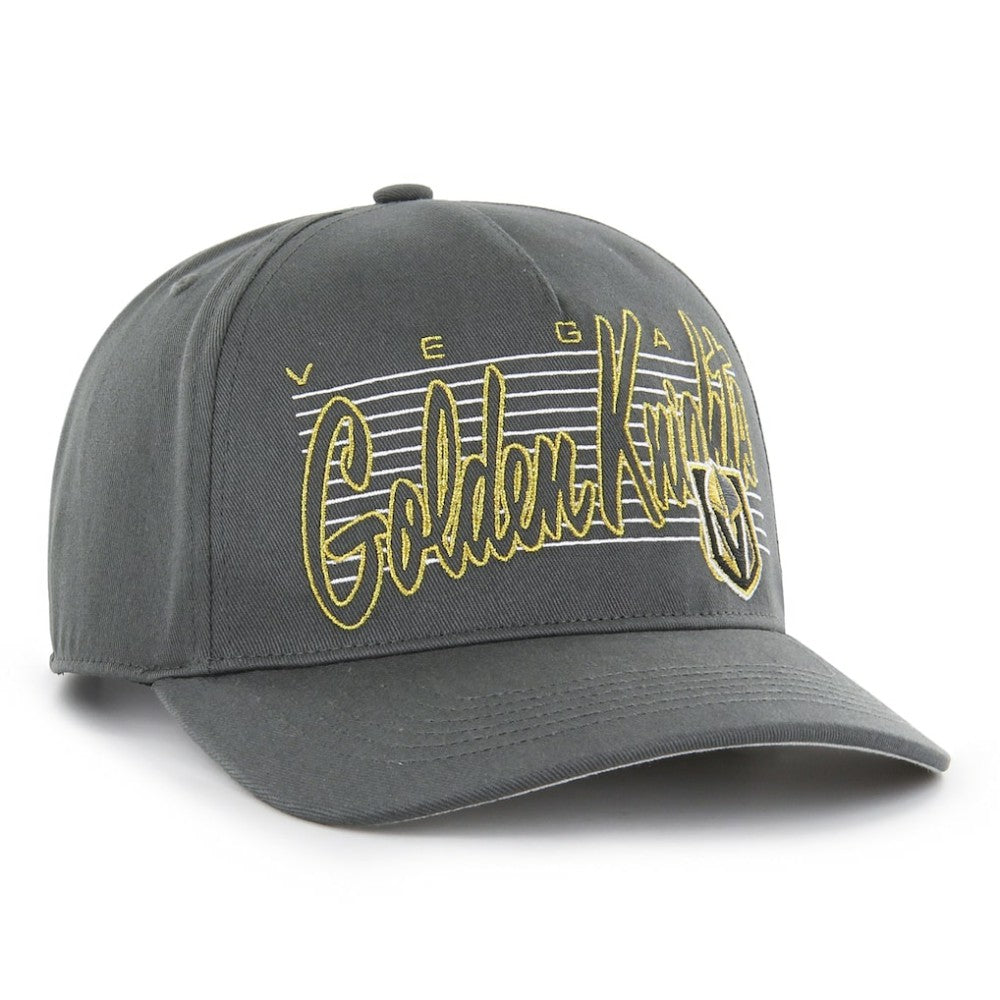 Vegas Golden Knights '47 Marquee Hitch Snapback Hat - Charcoal | 47 brand Lifestyle