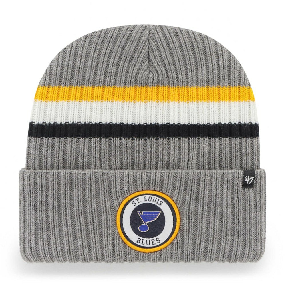 St. Louis Blues '47 Highline Cuffed Knit Hat - Charcoal | 47 brand on sale