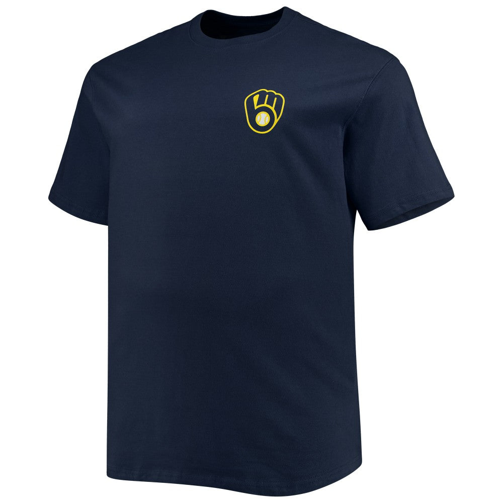Milwaukee Brewers Big & Tall Father's Day #1 Dad T-Shirt for sale