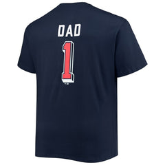 Cleveland Guardians Big & Tall Father's Day #1 Dad T-Shirt Online