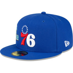 New Era Philadelphia 76ers Stateview 59FIFTY Fitted Hat Royal