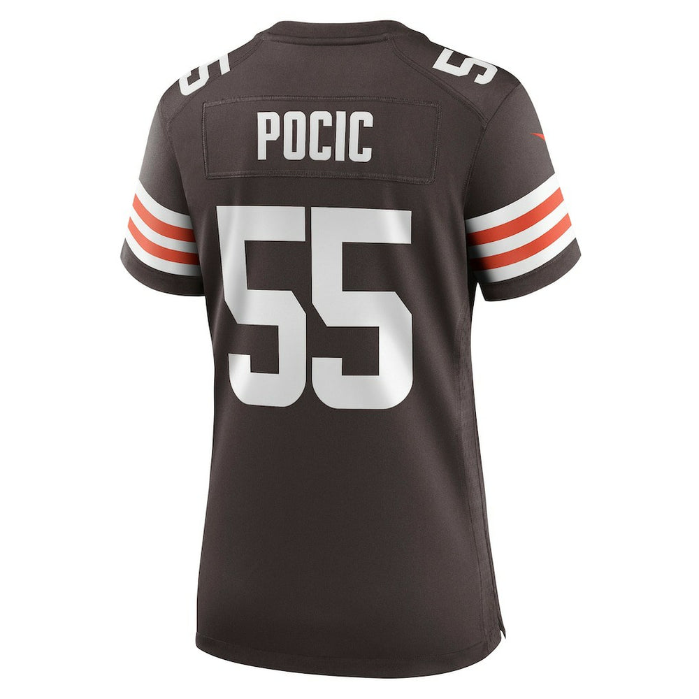 Ethan Pocic Cleveland Browns Women's Game Jersey - Brown - Nike