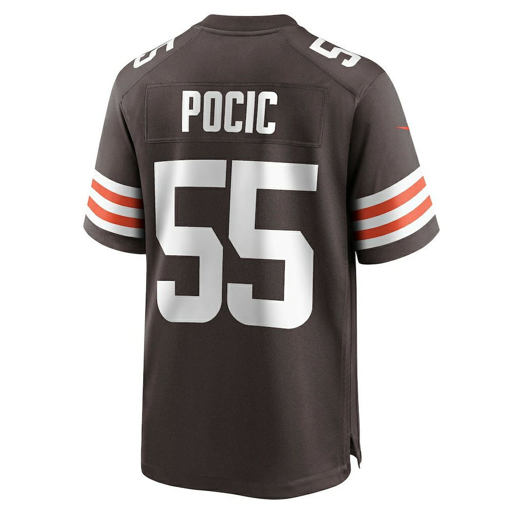 Ethan Pocic Cleveland Browns Game Jersey - Brown - Nike