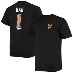 San Francisco Giants Big & Tall Father's Day #1 Dad T-Shirt Sale