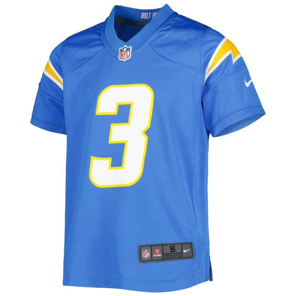 Derwin James Jr. Los Angeles Chargers Youth Game Jersey - Powder Blue - Nike