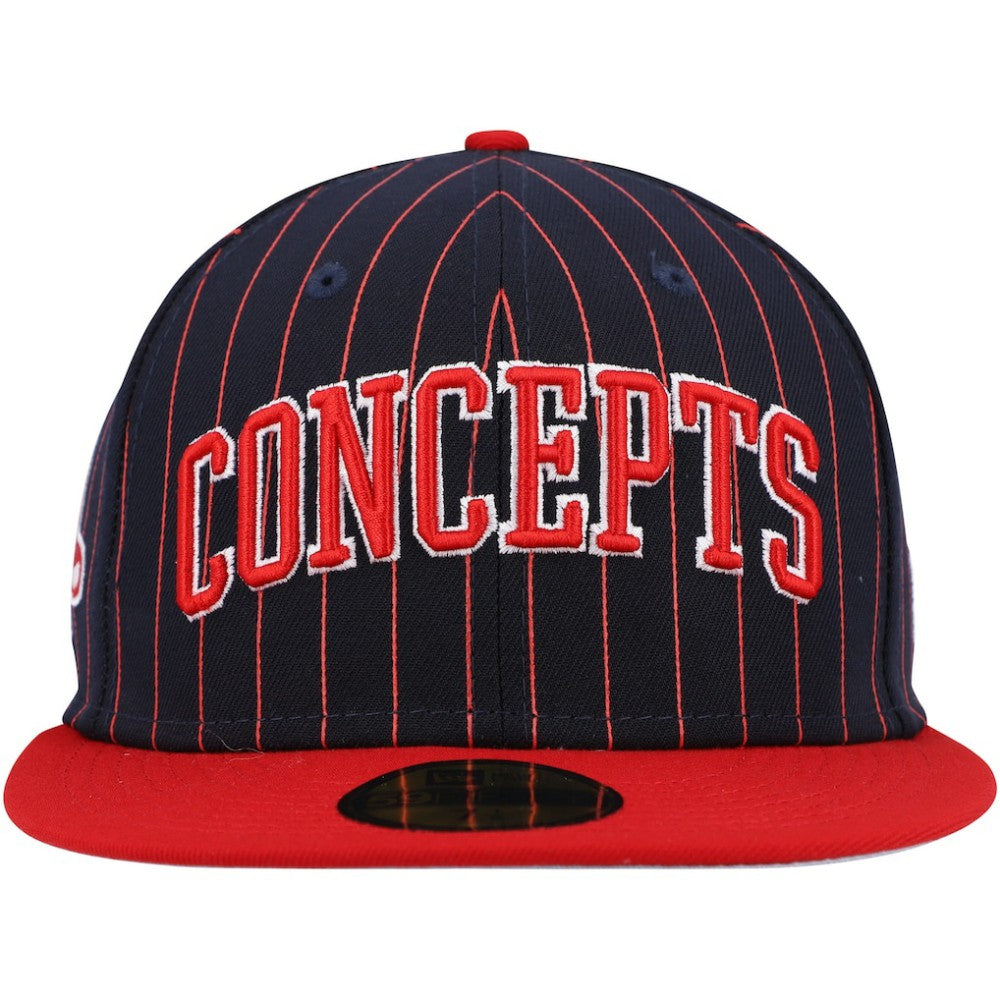 Boston Red Sox New Era Concepts Pinstripe 59FIFTY Fitted Hat Outlet