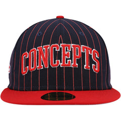 Boston Red Sox New Era Concepts Pinstripe 59FIFTY Fitted Hat Outlet