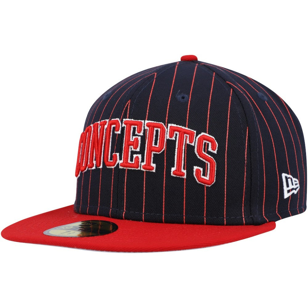 Boston Red Sox New Era Concepts Pinstripe 59FIFTY Fitted Hat Outlet