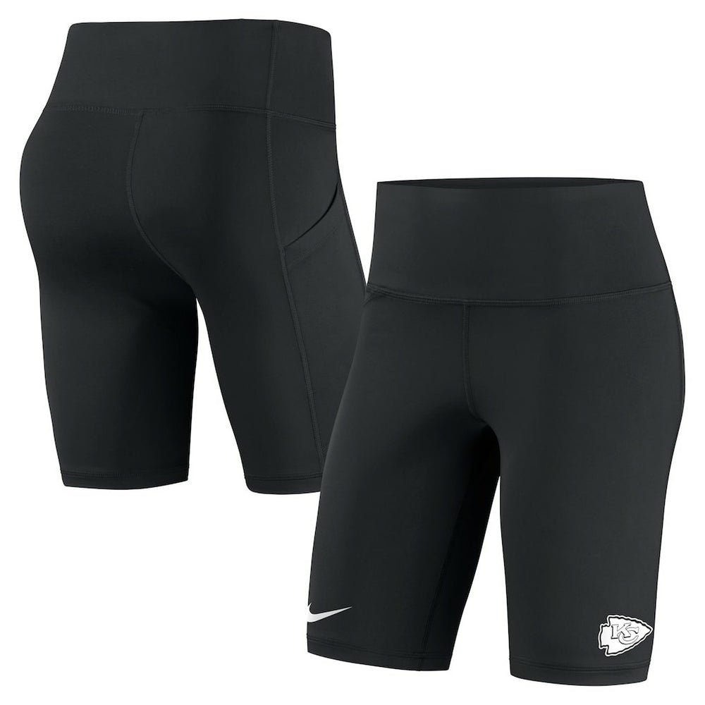 Kansas City Chiefs Women's Biker Shorts - Black - Nike