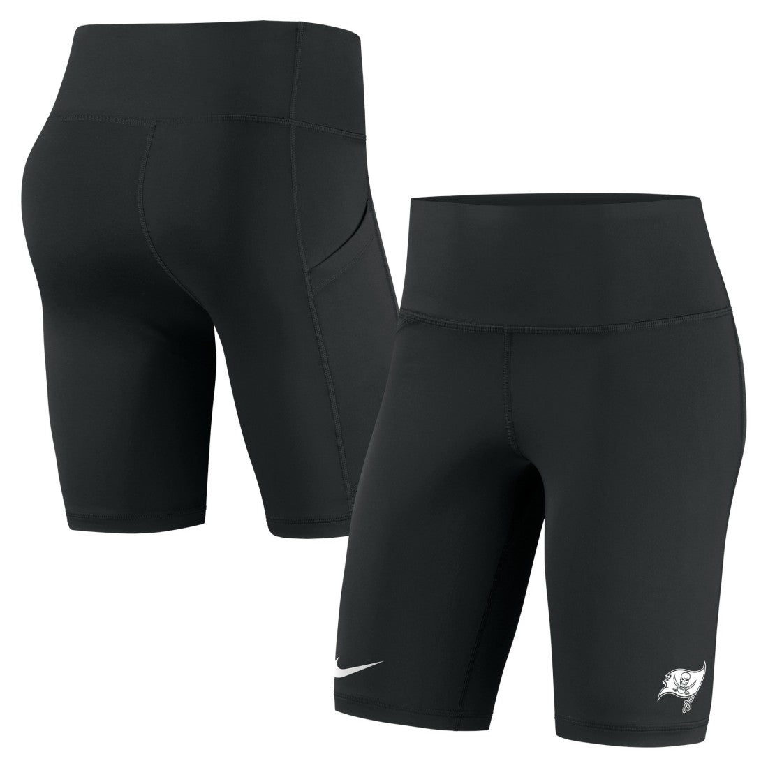 Tampa Bay Buccaneers Women's Biker Shorts - Black - Nike